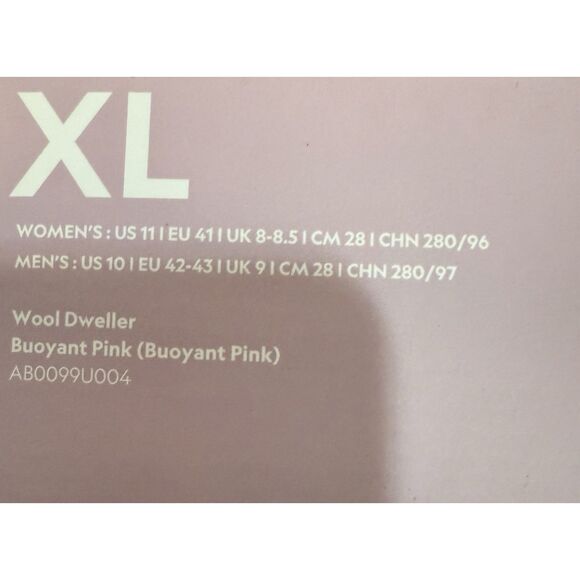 Allbirds Wool Dweller Slipper Womens Pink Cozy Lounge Slip On Comfort XL/41/11 - Picture 16 of 16